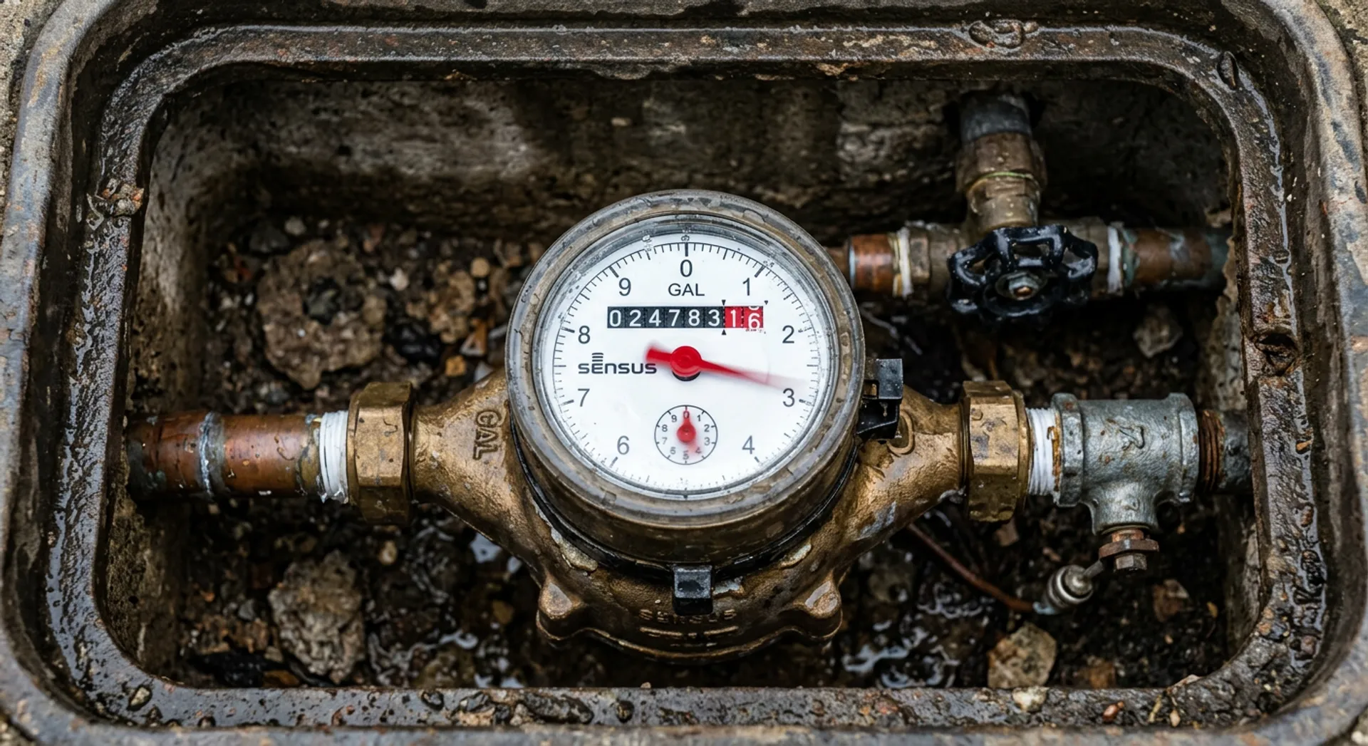 Fuite d'eau après compteur : comprendre, détecter et agir vite